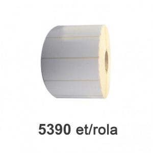 ZINTA Role etichete semilucioase 90x25mm, 5390 et./rola - 90X25X5390-SGP