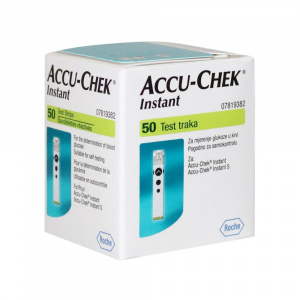 Roche Teste glucometru Accu-Chek Instant, 50 bucati