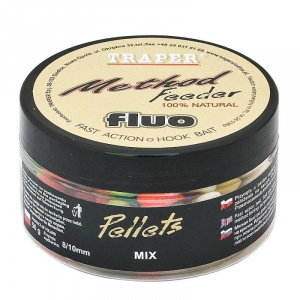 Traper Soft pellets method feeder 50g 8/10mm Fluo Mix