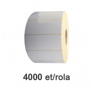 ZINTA Role etichete semilucioase 100x40mm, 4000 et./rola - 100X40X4000-SGP