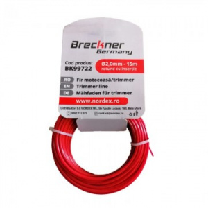 Breckner Fir motocoasa 2 x 15 m, rotund cu insertie