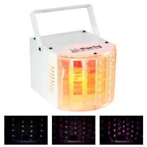 Ibiza Sound Efect derby led 6x1w rgbwyp