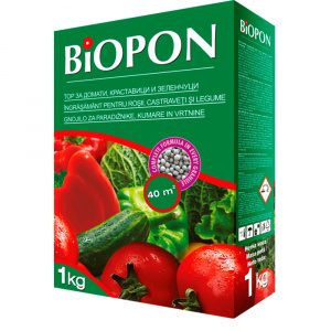 Biopon Ingrasamant pentru rosii, castraveti si legume 1kg