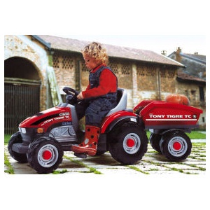 Peg Perego Mini Tony Tigre cu remorca