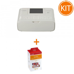 Canon Kit Selphy CP-1300 Alb + Set Hartie si Toner RP-108