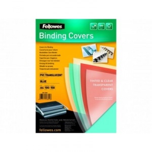 Fellowes COPERTI PLASTIC A4 150 MICRONI TRANSPARENTE 100/TOP FE5376001