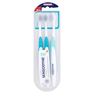 SENSODYNE Periuță de dinți Advanced Gentle Clean Extra Soft 3 buc