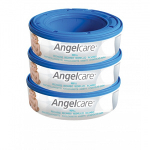 Angelcare Rezerva cos ermetic scutece murdare - set 3 buc