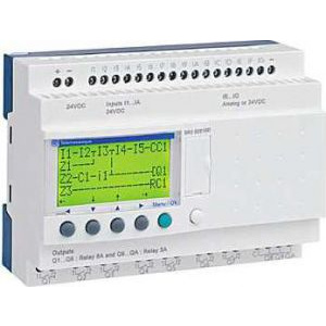Schneider Electric SR3B261BD : Releu Inteligent Modular Zelio Logic - 26 I O - 24 V C.C. - Ceas - Afisaj