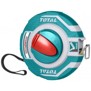 Total Ruleta cu Maner, Banda Fibra Sticla, 20mx12.5mm