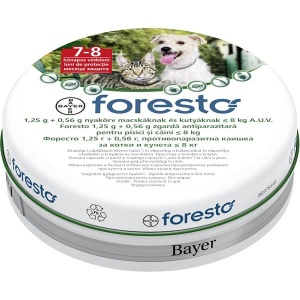 Bayer Foresto collar for Cats and Small Dogs
