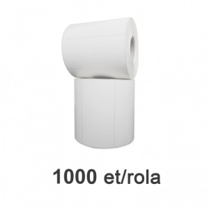 ZINTA Role etichete de plastic albe 100x50mm, 1000 et./rola - 100X50X1000-PE