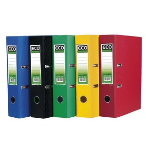 Skag Biblioraft Eco A4 8cm Galben SK220040