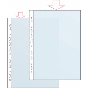 Forpus Folie protectie A4 cristal 80 mic 20 buc/set FO20505