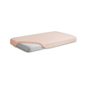 BabyMatex Cearceaf jerse din bumbac cu elastic 120x60 cm Beige 15