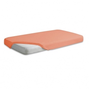 BabyMatex Cearceaf jerse din bumbac cu elastic 120x60 cm Peach 08