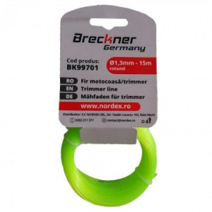 Breckner Fir motocoasa 1,3 x 15 m, rotund