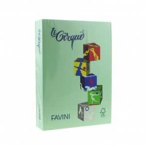 Favini Carton color A4, 160g/mp 107, verde deschis