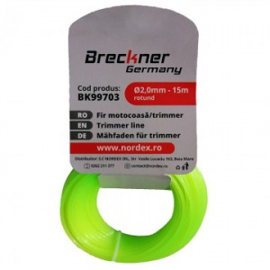 Breckner Fir motocoasa 2,0 x 15 m, rotund