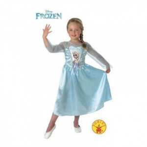 Frozen Rochita Elsa Clasic, varsta 5-6 ani Albastru