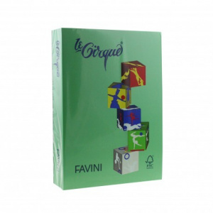 Favini Carton color A4, 160g/mp 208, verde inchis