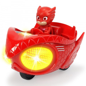 Dickie Toys Masina Eroi in Pijama Mission Racer Owlette cu figurina