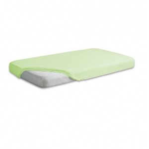BabyMatex Cearceaf jerse din bumbac cu elastic 140x70 cm Green 52