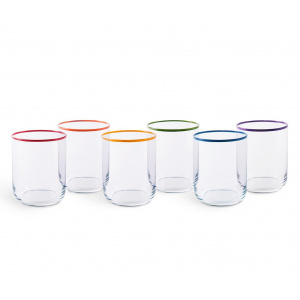 Excelsa Set 6 pahare Filo Color 350 ml