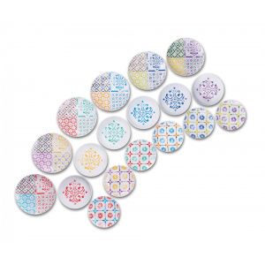 Excelsa Set de masa 18 piese Maioliche
