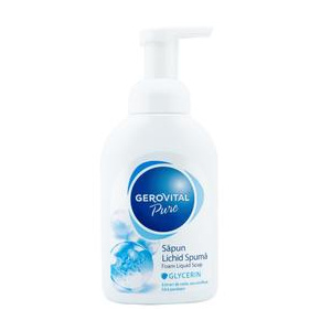 Gerovital Sapun Lichid Spuma cu Glicerina - Pure Foam Liquid Soap Glycerin, 300ml