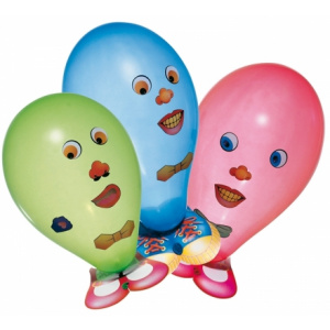 Herlitz Baloane funny face 6 buc/set HZ40011486