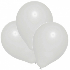 Herlitz Baloane albe helium biodegradabile 25 buc/set HZ40011271
