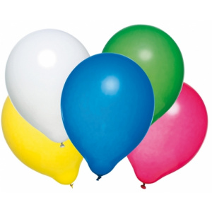 Herlitz Baloane culori asortate helium biodegradabile 100 buc/set HZ40011332
