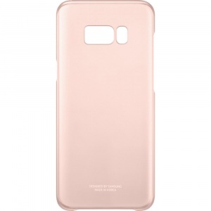 Samsung Clear Cover Pink pentru Galaxy S8 Plus (EF-QG955CPEGWW)