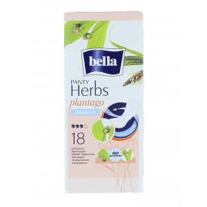 Bella Absorbante subtiri zilnice 18 buc Panty Herbs Plantago