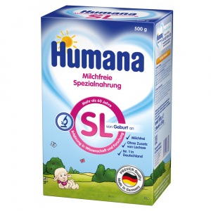 Humana Lapte Praf Sl De La Nastere 500 G