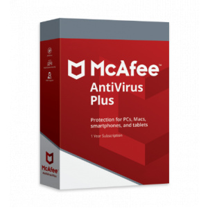 McAfee AntiVirus Plus – 1 an număr nelimitat de dispozitive