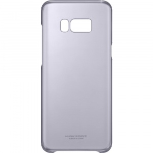 Samsung Clear Cover Violet pentru Galaxy S8 Plus (EF-QG955CVEGWW)