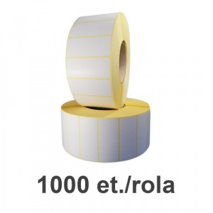 ZINTA Role etichete termice 70x35mm, 1000 et./rola - 70X35X1000-TH