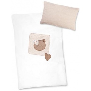 Candide Lenjerie pentru patut copii set 2 piese Bebe Tradition
