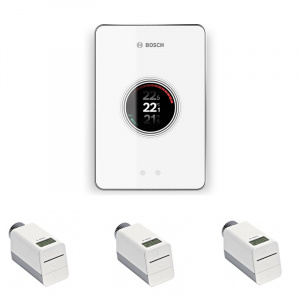 Bosch Easycontrol CT 200 + 3 Capete termostat electronice radiator