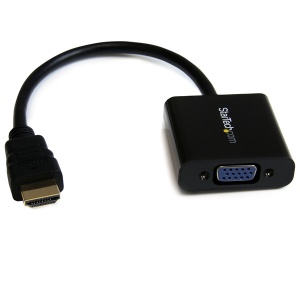 StarTech.com HDMI to VGA Adapter Converter for Desktop PC / Laptop / Ultrabook - 1920x1080 HD2VGAE2