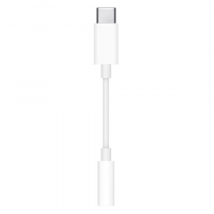 Apple Adaptor Type-C la port Jack 3.5mm Audio White