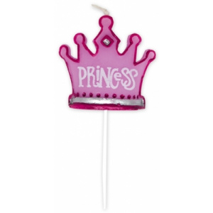 Big Party Lumanare decorativa Coronita Princess 9 cm BP73211