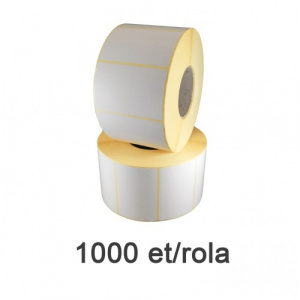 ZINTA Role etichete semilucioase 64x48mm, 1000 et./rola - 64X48X1000-SGP