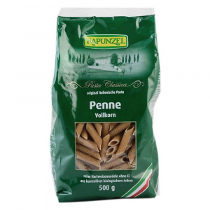 Rapunzel Penne din grau integral, bio, 500g