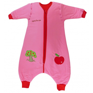 Slumbersac Sac de dormit cu picioruse si maneca lunga detasabila Apple of my eye 2-3 ani 2.5 Tog