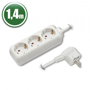 Handy Prelungitor cu distribuitor triplu - 1,4 m
