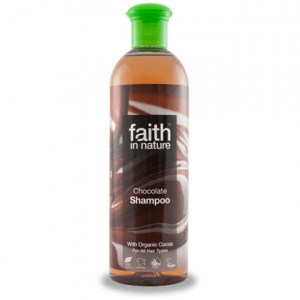 faith in nature Sampon, cu ciocolata, pt. toate tipurile de par, 400 ml