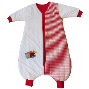 Slumbersac Sac de dormit cu picioruse si maneca lunga detasabila Fire Engine 2-3 ani 2.5 Tog